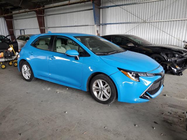 JTND4MBEXM3113525 - 2021 TOYOTA COROLLA SE BLUE photo 4