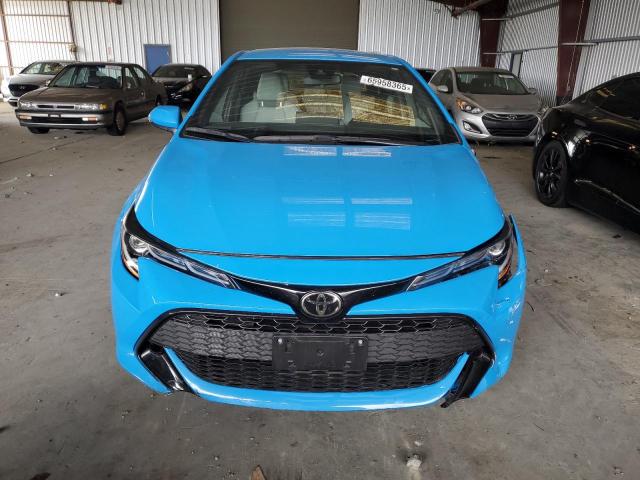 JTND4MBEXM3113525 - 2021 TOYOTA COROLLA SE BLUE photo 5