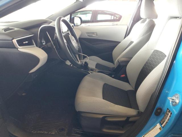 JTND4MBEXM3113525 - 2021 TOYOTA COROLLA SE BLUE photo 7