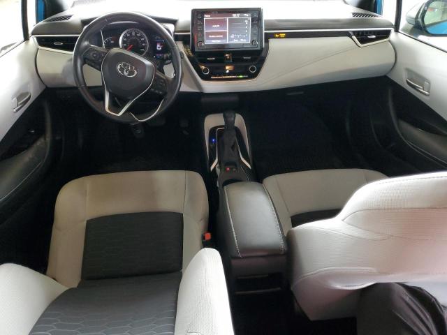 JTND4MBEXM3113525 - 2021 TOYOTA COROLLA SE BLUE photo 8