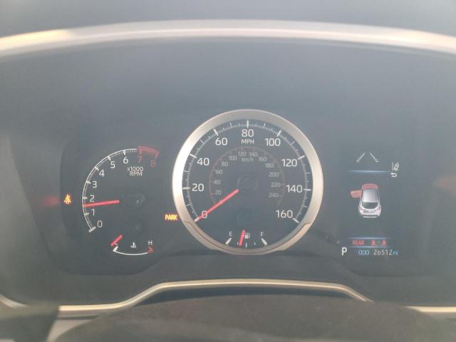 JTND4MBEXM3113525 - 2021 TOYOTA COROLLA SE BLUE photo 9