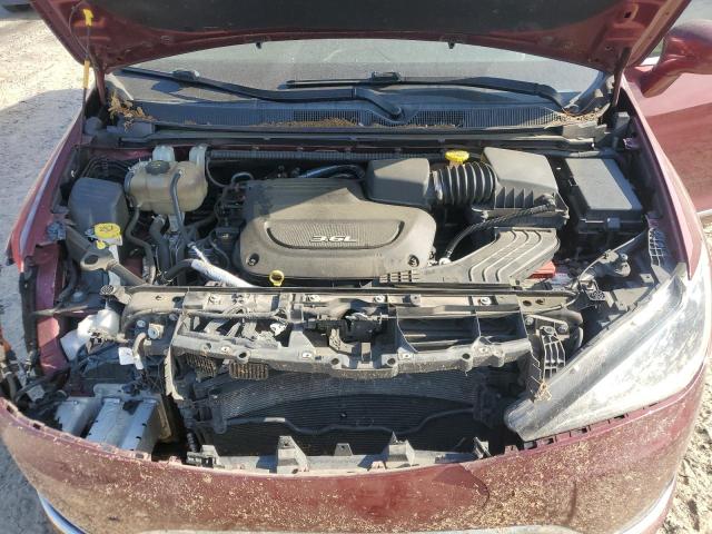 2C4RC1EG3HR727144 - 2017 CHRYSLER PACIFICA TOURING L PLUS MAROON photo 12