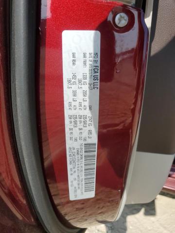 2C4RC1EG3HR727144 - 2017 CHRYSLER PACIFICA TOURING L PLUS MAROON photo 13