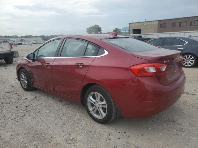 3G1BE5SM0HS520199 - 2017 CHEVROLET CRUZE LT RED photo 2