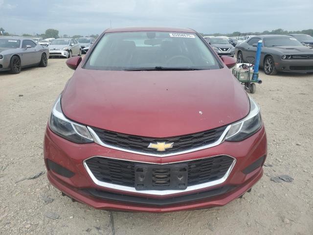 3G1BE5SM0HS520199 - 2017 CHEVROLET CRUZE LT RED photo 5