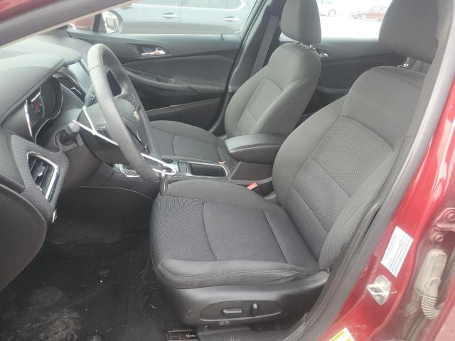 3G1BE5SM0HS520199 - 2017 CHEVROLET CRUZE LT RED photo 7
