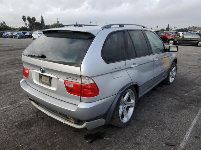 5UXFB935X3LN80794 - 2003 BMW X5 4.6IS SILVER photo 4