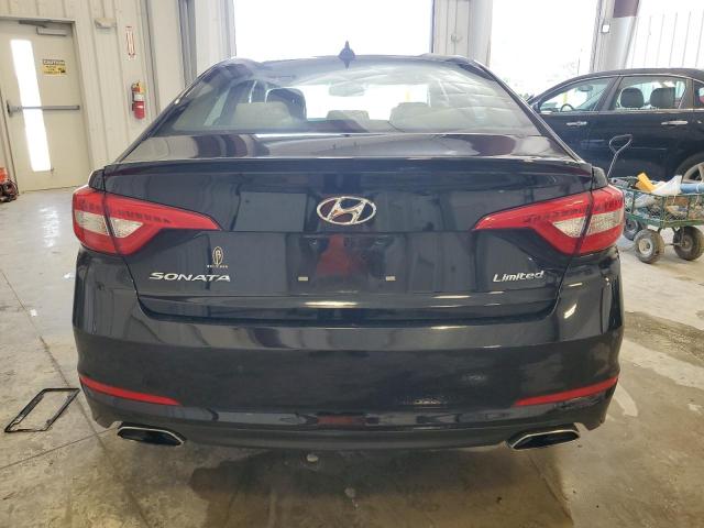 5NPE34AF0HH558534 - 2017 HYUNDAI SONATA SPORT BLACK photo 6