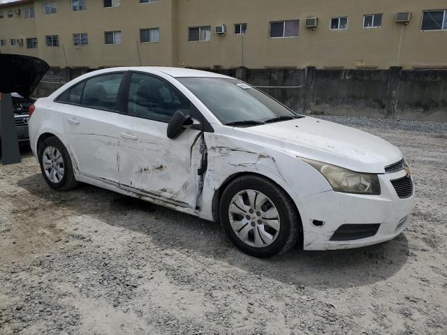 1G1PA5SH3D7224025 - 2013 CHEVROLET CRUZE A LS WHITE photo 4