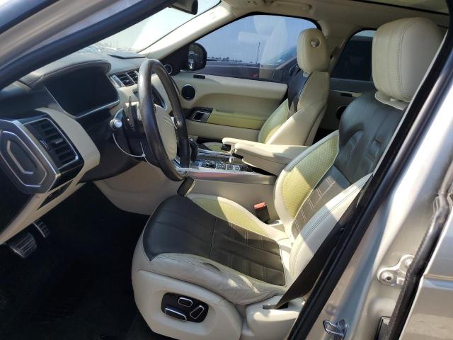 SALWV2TF4EA371275 - 2014 LAND ROVER RANGE ROVE AUTOBIOGRAPHY SILVER photo 7