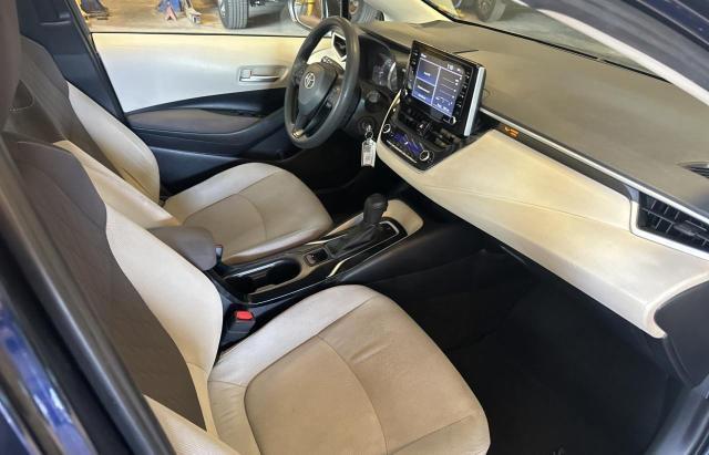 JTDEPMAE3MJ123908 - 2021 TOYOTA COROLLA LE BLUE photo 5