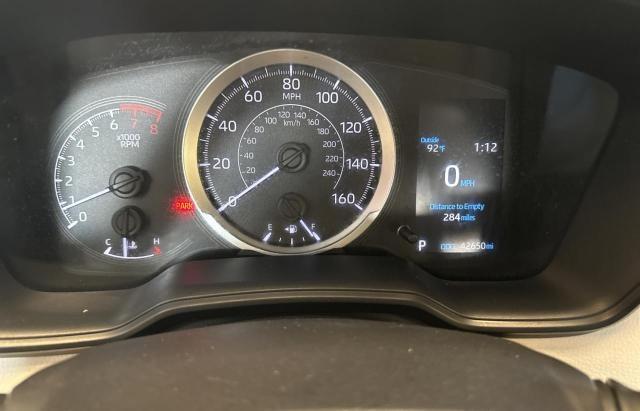 JTDEPMAE3MJ123908 - 2021 TOYOTA COROLLA LE BLUE photo 8