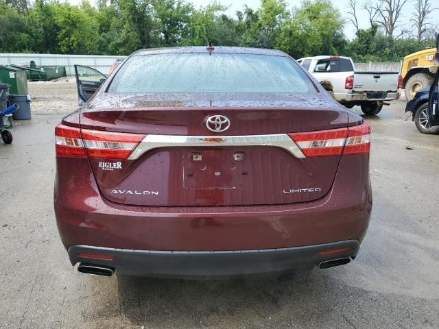 4T1BK1EB3EU111804 - 2014 TOYOTA AVALON BASE BURGUNDY photo 6