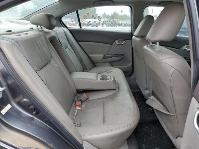 19XFB2F9XCE342153 - 2012 HONDA CIVIC EXL SILVER photo 10