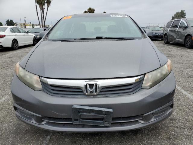 19XFB2F9XCE342153 - 2012 HONDA CIVIC EXL SILVER photo 5