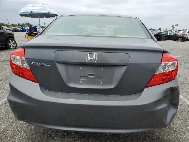 19XFB2F9XCE342153 - 2012 HONDA CIVIC EXL SILVER photo 6