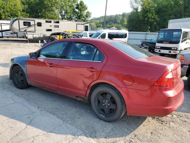 3FAHP0HA3AR349513 - 2010 FORD FUSION SE RED photo 2