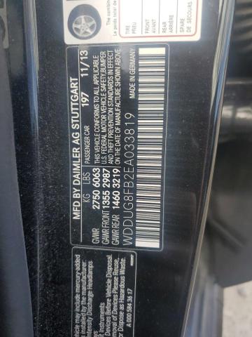 WDDUG8FB2EA033819 - 2014 MERCEDES-BENZ S 550 4MATIC BLACK photo 13