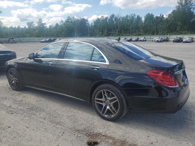 WDDUG8FB2EA033819 - 2014 MERCEDES-BENZ S 550 4MATIC BLACK photo 2