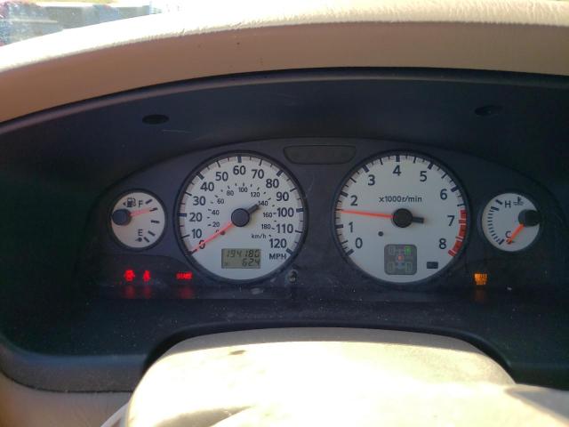 JN8DR09Y62W715031 - 2002 NISSAN PATHFINDER LE 勃艮第红 照片 9