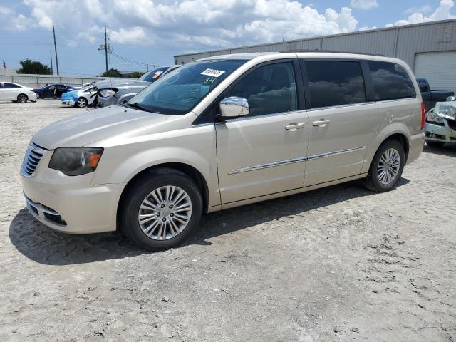 2C4RC1CGXFR620415 - 2015 CHRYSLER TOWN & COU TOURING L TAN photo 1