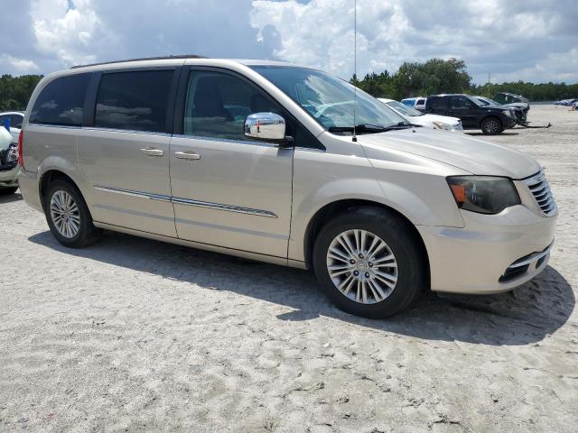 2C4RC1CGXFR620415 - 2015 CHRYSLER TOWN & COU TOURING L TAN photo 4