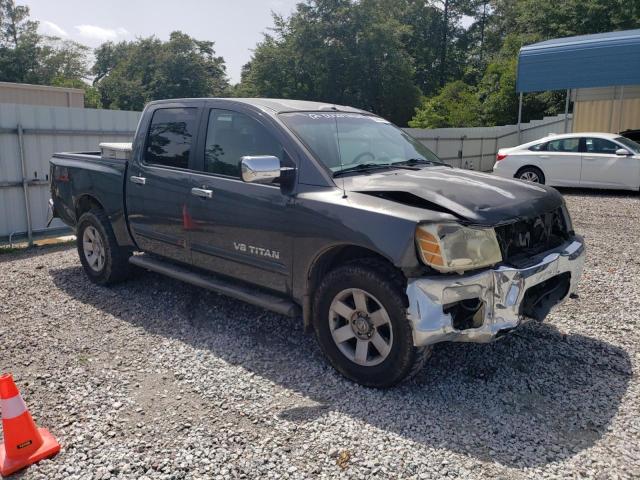 1N6BA07B36N550556 - 2006 NISSAN TITAN XE GRAY photo 4