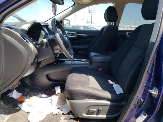 5N1DR2MM6JC608438 - 2018 NISSAN PATHFINDER S أزرق صورة 7