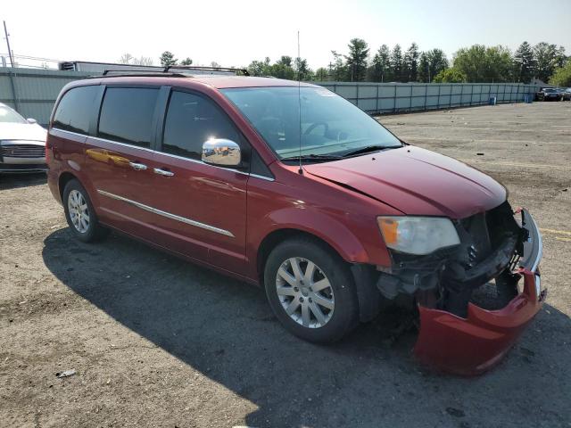 2A4RR8DG7BR665953 - 2011 CHRYSLER TOWN & COU TOURING L RED photo 4