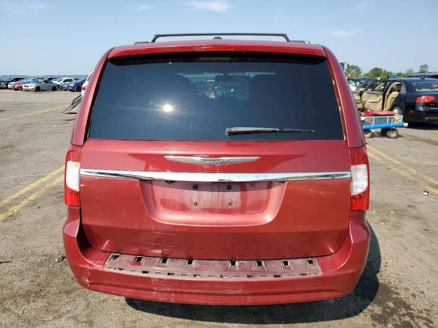 2A4RR8DG7BR665953 - 2011 CHRYSLER TOWN & COU TOURING L RED photo 6