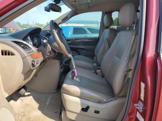 2A4RR8DG7BR665953 - 2011 CHRYSLER TOWN & COU TOURING L RED photo 7