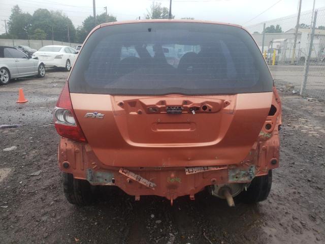 JHMGD38647S027194 - 2007 HONDA FIT S 橙色 照片 6