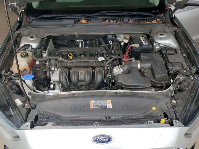 1FA6P0G73E5387846 - 2014 FORD FUSION S SILVER photo 11