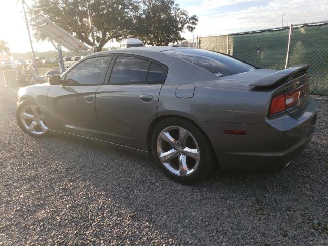 2C3CDXCTXCH116228 - 2012 DODGE CHARGER R/T GRAY photo 2