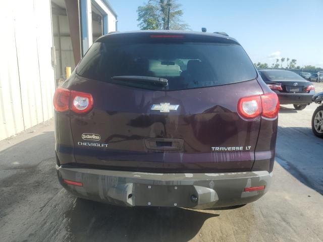 1GNLRFED3AS108191 - 2010 CHEVROLET TRAVERSE LT PURPLE photo 6