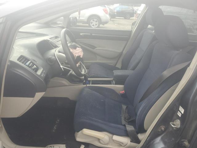 JHMFA36296S013486 - 2006 HONDA CIVIC HYBRID CHARCOAL photo 7