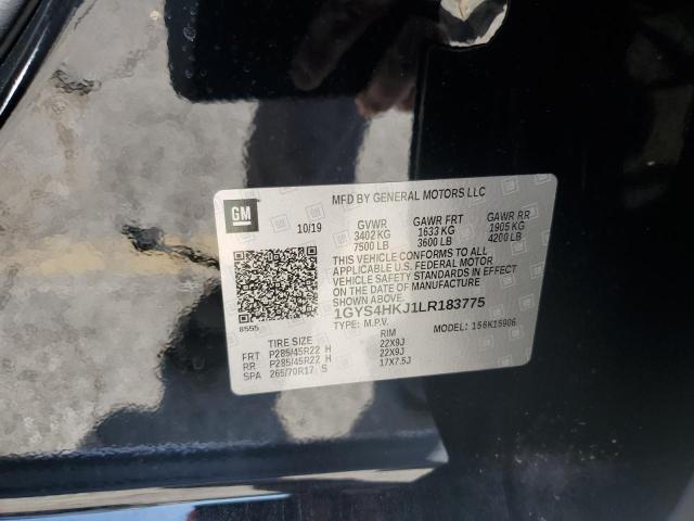 1GYS4HKJ1LR183775 - 2020 CADILLAC ESCALADE ESV LUXURY 黑色 照片 13