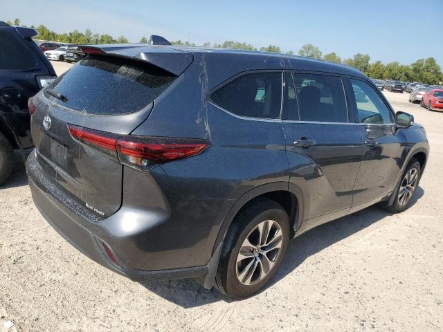 5TDGZRBH8LS009980 - 2020 TOYOTA HIGHLANDER XLE GRAY photo 3
