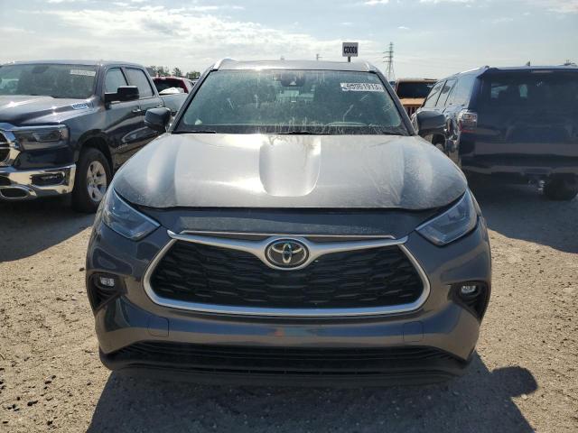 5TDGZRBH8LS009980 - 2020 TOYOTA HIGHLANDER XLE GRAY photo 5