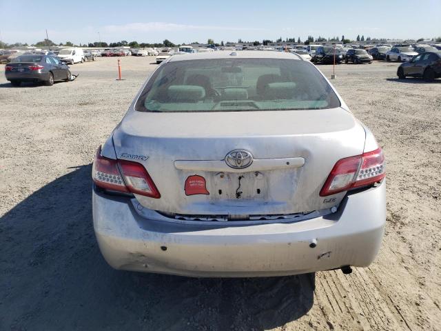 4T1BF3EK0AU094843 - 2010 TOYOTA CAMRY BASE SILVER photo 6