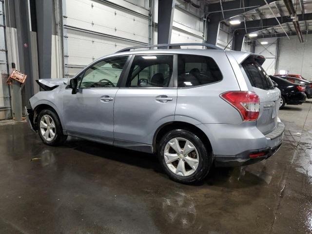 JF2SJAHC7EH402859 - 2014 SUBARU FORESTER 2.5I LIMITED SILVER photo 2