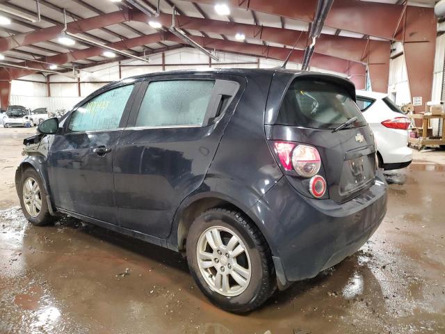 1G1JC6SB3D4157512 - 2013 CHEVROLET SONIC LT BLACK photo 2