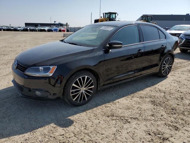 3VW1K7AJ2EM241428 - 2014 VOLKSWAGEN JETTA BASE 黑色 照片 1