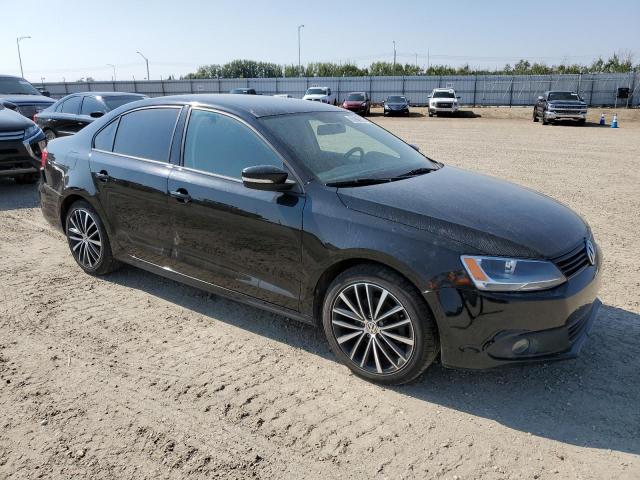 3VW1K7AJ2EM241428 - 2014 VOLKSWAGEN JETTA BASE 黑色 照片 4