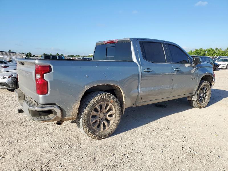 3GCPACEK5RG300536 - 2024 CHEVROLET SILVERADO C1500 LT Gri fotoğraf 3