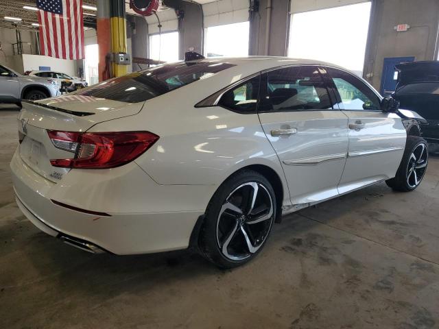 1HGCV2F34MA018255 - 2021 HONDA ACCORD SPORT Білий фото 3