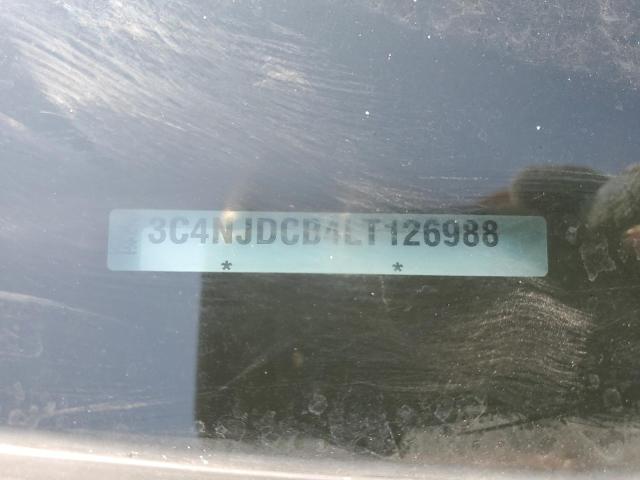 3C4NJDCB4LT126988 - 2020 JEEP COMPASS LIMITED Սպիտակ լուսանկար 14