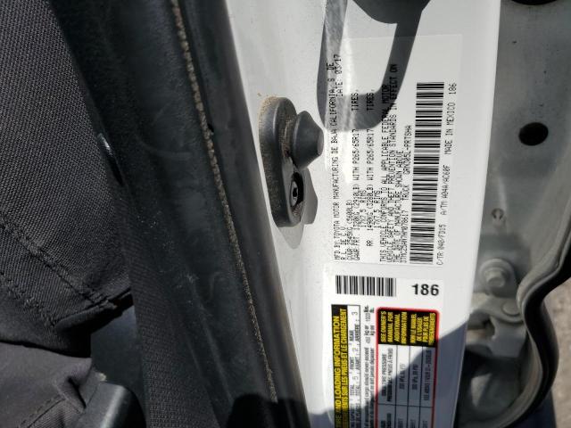 3TMCZ5AN7HM078617 - 2017 TOYOTA TACOMA DOUBLE CAB WHITE photo 13