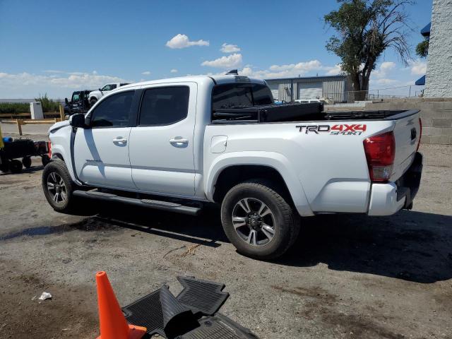 3TMCZ5AN7HM078617 - 2017 TOYOTA TACOMA DOUBLE CAB WHITE photo 2