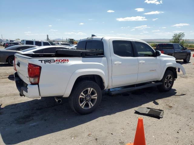 3TMCZ5AN7HM078617 - 2017 TOYOTA TACOMA DOUBLE CAB WHITE photo 3
